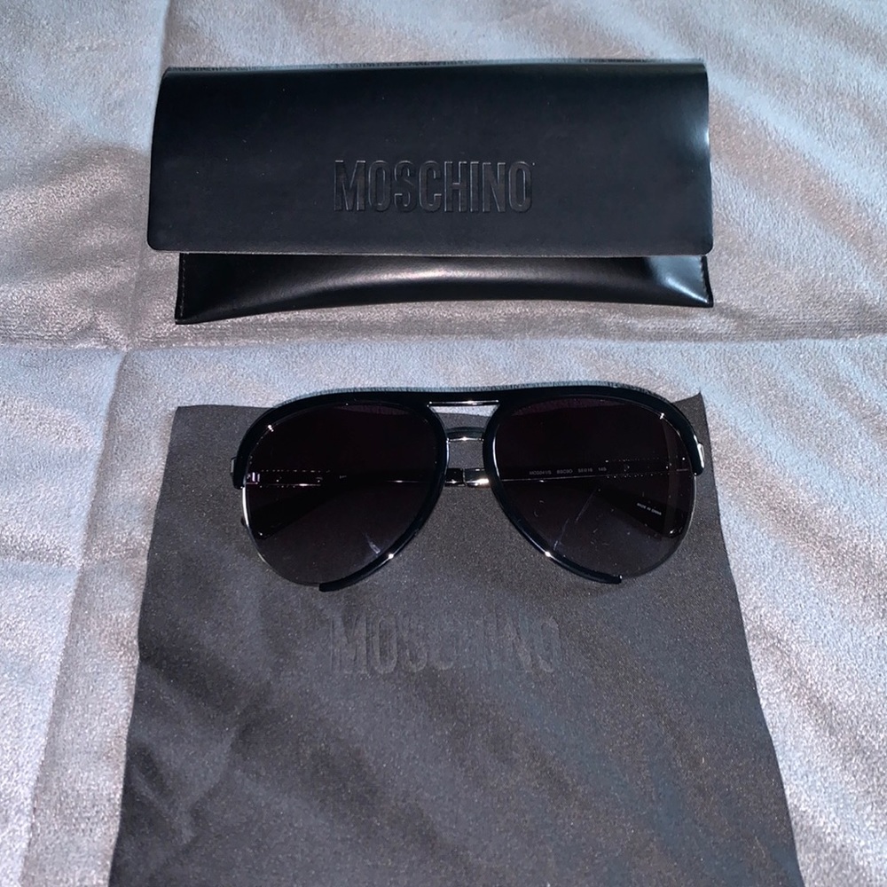 Moschino Aviator Sunglasses